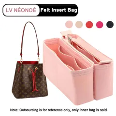 Felt Insert Bag Organizer for LV Neonoe Makeup Handbag Organizer Women  Travel Inner Purse Portable Cosmetic Inside Bag