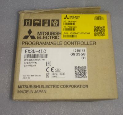 FX3U-4LC Mitsubishi Analogue mm, DC, Thermocouple Module for use with iQ FX3  (เหลือจากงาน ใช้ทดสอบาน 1 ครั้ง )