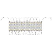 20pcs 5050 SMD 3-LED Module White Waterproof Modules 12V