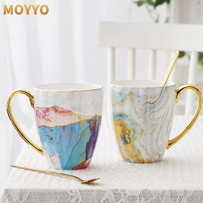 Porcelain Mug Coffe Cup Bone China Coffe Mugs Ceramic Drinkware Birthday Gift Café 400ML Home Decorative New Arrival