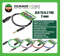 สายสัญญาณ Sommer Cable Basic SC-B2 XLR ผู้ + 6.35 TRS (2เมตร) สายนำสัญญาณมาตรฐาน พร้อมส่ง