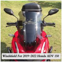 ที่บังแดดที่เบนทางลมกระจกบังลมบอลลูนคู่สำหรับ ADV160 2019 2020 2021 2022 2023 Honda ADV150