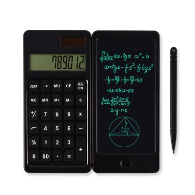 6.5 Inch Mini Solar Calculator Writing Tablet Digital Graphic Tablet with Stylus Portable Calculators