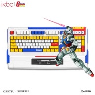 Bàn phím cơ không dây IKBC 2.0 cherry phiên bản Gundam gaming RX-78 thumbnail