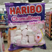 Haribo Charmalows Pink and White Marshmallow ฮาริโบ้ มาร์ชแมลโลว์ พิ้งค์แอนด์ไวท์ 150 กรัม