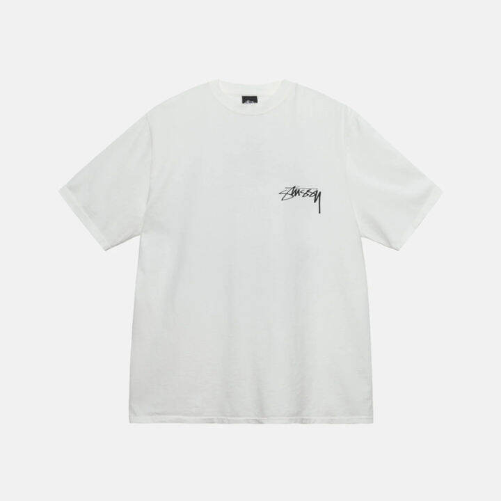 lemon-stussy-เสื้อยืดคอกลม-แขนสั้น-พิมพ์ลายตัวอักษร-ทรงหลวม-แฟชั่นคู่รัก-สําหรับผู้ชาย