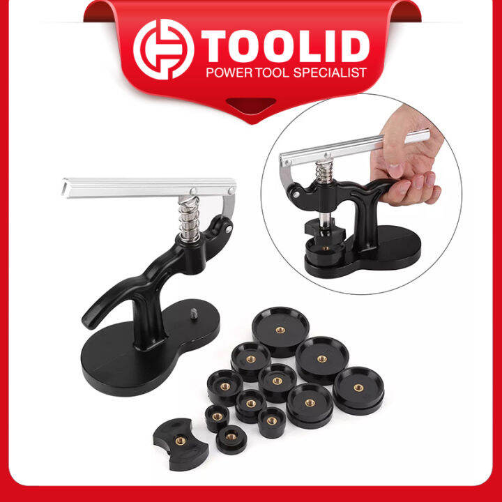 12 Different Dies Watch Press Set,18Mm To 50Mm Watch Case Closer,Watch