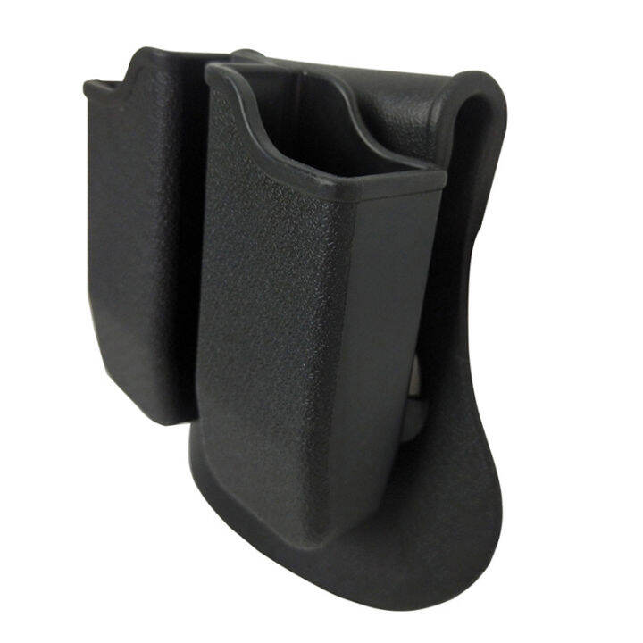 minglieyue2 Tactical 9mm Double Magazine Pouches for Glock 17 Beretta ...