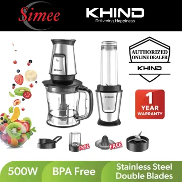 How to chop, blend and grind  Khind Multi Blender Chopper BLC129