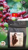 GL เมล็ดกาแฟ โรบัสต้าเวียดนาม Vietnam Robusta Premium ขนาด 250 กรัม คั่วเข้ม กลิ่นหอมที่ดึงดูดใจ