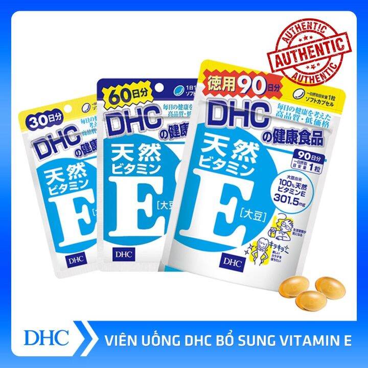 Viên Uống Bổ Sung Vitamin E Dhc Nhật Bản Lazada Vn