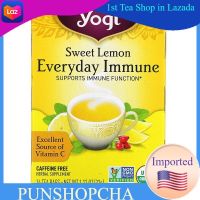 Yogi Tea, Sweet Lemon Everyday Immune, Caffeine Free, 16 Tea Bags?พร้อมส่ง?