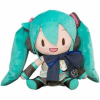 2023ใหม่15-32ซม. Boneka Mainan ตุ๊กตาสัตว์อะนิเมะญี่ปุ่น Hatsune Miku หมอนตุ๊กตาผ้ากำมะหยี่นุ่มตุ๊กตาอนาคตน่ารักวันเกิดคริสต์มาสของขวัญสำหรับเด็กผู้หญิง