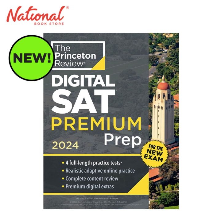 Princeton Digital SAT Premium Prep 2024 by The Princeton Review Trade