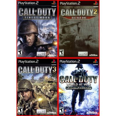 Call of Duty Playstation 2 (คอออฟดิวตี้) ทุกภาค PS2