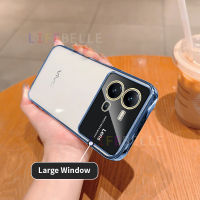 เคส LIFEBELLE สำหรับ Vivo V25 5G เคส V25e 4G แฟชั่นเลนส์ชุบหรูหราบางเฉียบเคสป้องกันโทรศัพท์ปลอกนิ่มกันกระแทกซิลิโคน TPU ป้องกันฝาหลังผู้หญิงหญิงสาวคู่