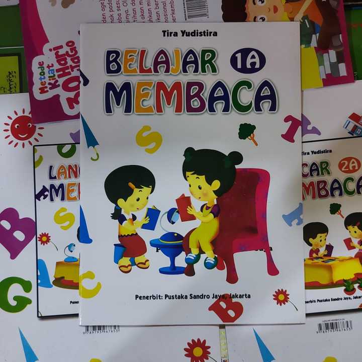 Buku Belajar Membaca 1A Untuk TK & PRA TK / Buku Bacaan Untuk Anak TK ...