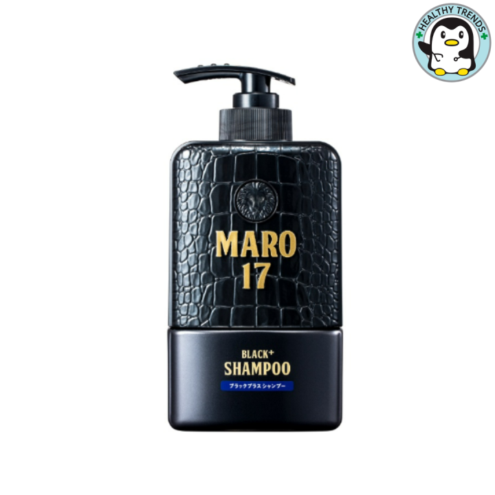 maro-17-black-plus-shampoo-มาโร่-เซเว่นทีน-แบล็คพลัส-แชมพู-ขนาด-350-ml-healthy-trends