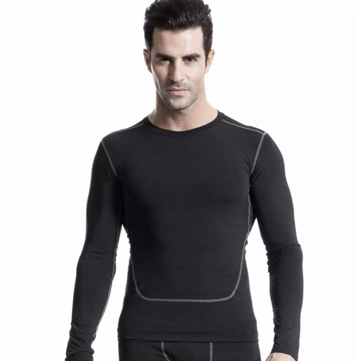 เสื้อรัดกล้ามเนื้อแขนยาว-เสื้อออกกำลังกายแขนยาว-long-sleeved-quick-drying-compression