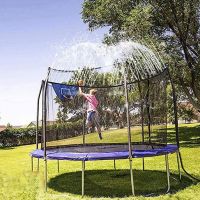 [Like Activities]สปริงเกลอร์น้ำ Trampoline สปริงเกลอร์สวนกลางแจ้งเกมน้ำของเล่นเครื่องพ่นสารเคมีสนามหลังบ้านอุปกรณ์สวนน้ำหยดชลประทาน