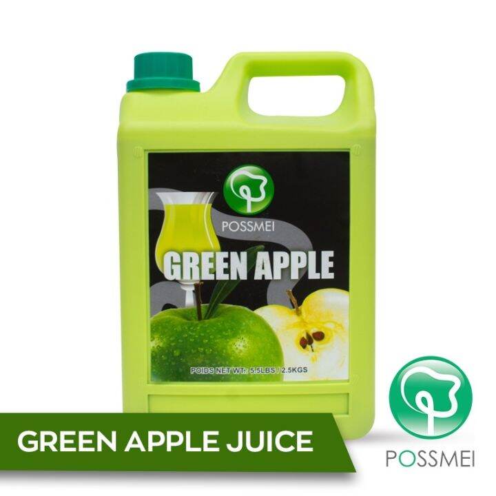 GREEN APPLE JUICE 2.5KG Lazada PH