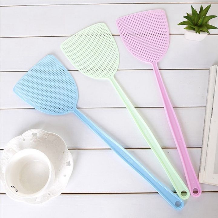 fly-swatter-10-pack-plastic-long-handle-fly-swat-manual-swat-pest-control-for-flies-and-mosquito-multi-color-random