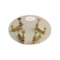 20 Pcs 34-44 Golden ไวโอลิน Fine TUNERS Fiddle Strings Adjuster อุปกรณ์เสริม Parts