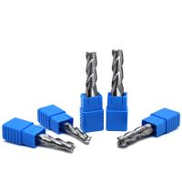 HRC50 Roughing End Mills เครื่องมือตัดอลูมิเนียมโลหะผสมคาร์ไบด์ทังสเตนเหล็กกัดตัด CNC cutter mill