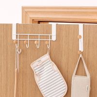 【YF】 Durable Behind Door Hanger Over The Home Living Room Bedroom Storage Rack Punch-free Hook Organization