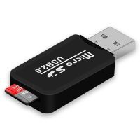 【Ready】? TF card reader usb2.0 high-speed reading TF card memory card mini portable computer car converter card reader