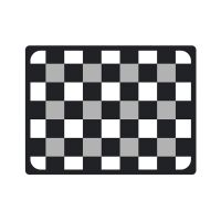 1 Piece Black White Big Placemat Cotton Flax Cloth Mat Pads Kitchen Accessories 40 X 50Cm