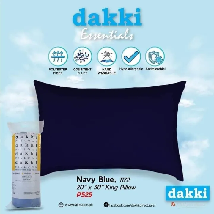 Pillows Dakki Plain Color King Size Buy 1 Take 1 20x30inches