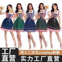 2023High quality new style plus size Oktoberfest costume German traditional Bavarian costume dress Halloween costume adult women hot style