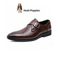 Hush Puppies รองเท้าผู้ชาย รุ่น สีดำ รองเท้าหนังแท้ รองเท้าทางการ รองเท้าแบบสวม รองเท้าแต่งงาน รองเท้าหนังผู้ชาย EU 45 46 47 48