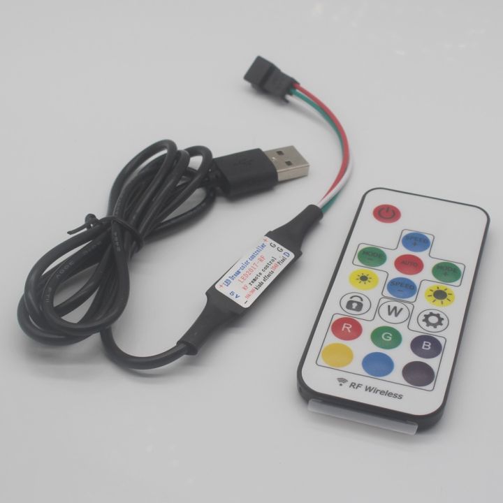 5v Usb Led Controller 14key Ledrf Wireless Remote Control For Ws2812