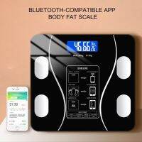 【PPQ Home Life Museum】 เครื่องชั่งไขมันในร่างกาย Smart Wireless Digital Bathroom Weight Scale Body Composition Analyzer With Smartphone App Bluetooth Compatible