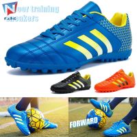 Men Soccer Boots Indoor Football Shoes Soccer Shoes Soccer Cleats Teenager Anti-Skids Football Sneakers Turf Men Soccer Football Sports Rubber Breathable Shoelace Soccer Boots