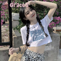 ⭐Grace‘s⭐เสื้อผ้าสตรี แขนสั้น หน้าร้อน มีสไตล์และสวยงาม การจัดส่งในพื้นที่