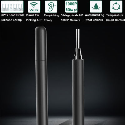 ใหม่ Smart Visual EAR sticks endoscope 1080P high Precision earpick mini กล้อง otoscope สำหรับทำความสะอาดหู