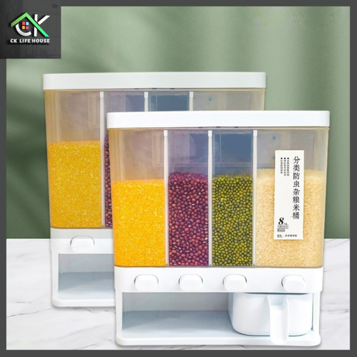 (READY STOCK) Grains Storage Bucket Assorted Grain Storage Box