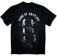 เสื้อยืดคอกลม ใหม่! ได้รับอนุญาต Anarchy Sons หล่อ &amp; Crew ผู้ชาย100% Cotton เสื้อยืดสีดำผู้ใหญ่ฤดูร้อน Streetwear ขนาด: S-3Xl 2021คุณภาพสูงแบรนด์ T เสื้อสบายๆแขนสั้น O-คอแฟชั่น Pri