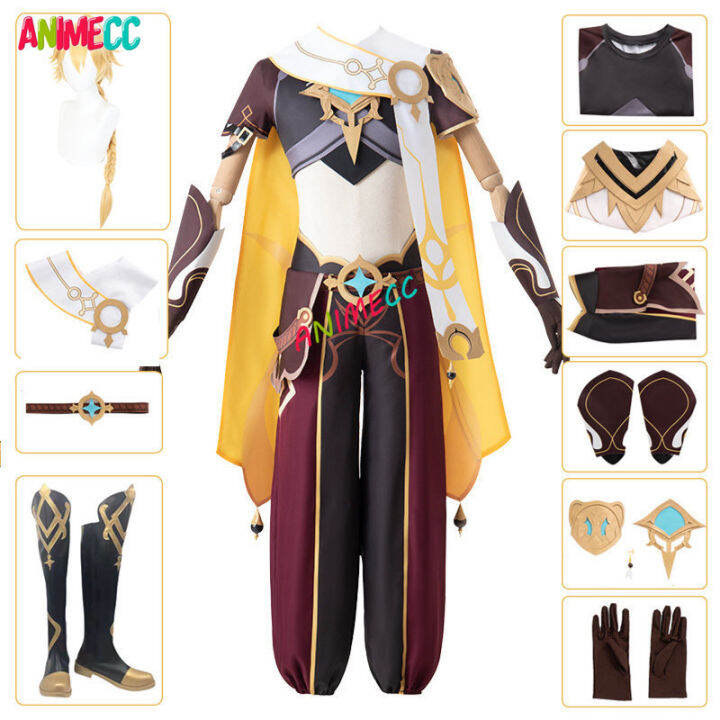 Game Genshin Impact Kong Cosplay Costume Sora Kong Cosplay Traveler ...