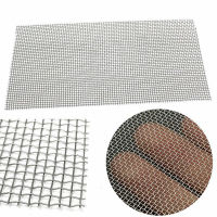 4-400Mesh 30X30เซนติเมตรสแตนเลสตาข่ายกรองตาข่ายโลหะด้านหน้าซ่อมคงที่ตาข่ายกรองทอลวดตะแกรงแผ่นกรอง