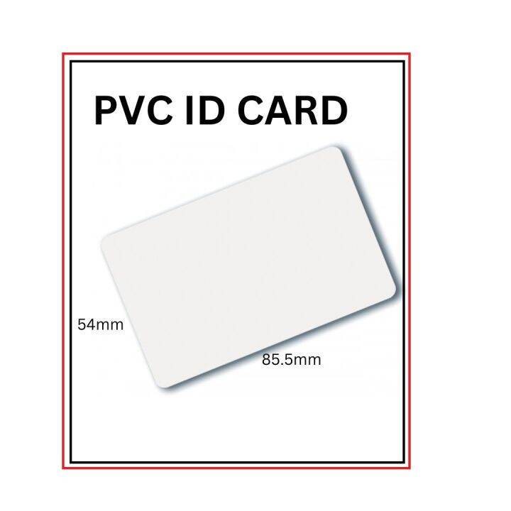 PVC Blank Card, ID Cards, PVC Cards, Printable PVC Blank Cards | Lazada PH