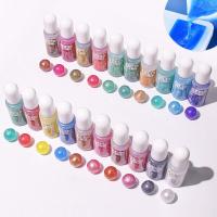 20 สีอีพ็อกซี่เรซิ่นสีย้อม Pearl Pigment Pearlescent Liquid Colorant สำหรับ DIY อีพ็อกซี่เรซินแม่พิมพ์สี Dye เครื่องประดับทำหัตถกรรม-GSDDA