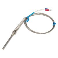 Special Offers FTARP07 K Type 1M Cable 50Mm Probe Head Thermocouple Temperature Sensor M8 Thread CA-187