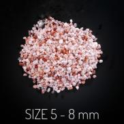 HCMSỏi đá màu hồng size 5-8 mm 2 KG trang trí hồ cá chậu cây cảnh