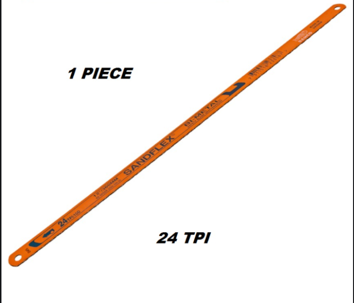 SANDFLEX HACKSAW BLADE 18 TPI/8D & 24 TPI/10D (12"/300MM) Lazada PH