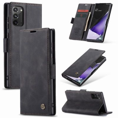 ✼ Leather Case For Samsung Note 20 Ultra Luxury Magnetic Multifunctional Flip Wallet Phone Cover For Samsung Galaxy Note20 Coque