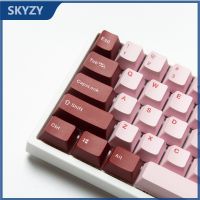 ~ Darling Keycap Darling Theme Keycap OEM กระบวนการฉีดขึ้นรูปสองสี PBT Dye Sublimation คีย์บอร์ดเครื่องกล 127 คีย์